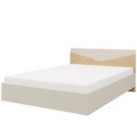 Ágy 140 Aston 9 Szürke bézs/Olajozott tölgy