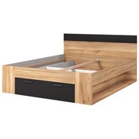 Ágy 160/200 Beta 91 dub Mauvella/fekete