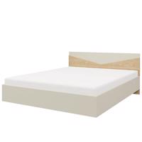 Ágy 160 Aston 8 Szürke bézs/Olajozott tölgy