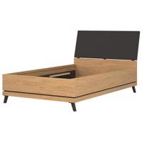 Ágy Ate At15/120 tölgy/Fekete