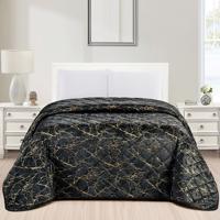 Ágytakaró Justi RQ-195 220x250 cm fekete