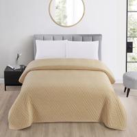 Ágytakaró Lili RQ-191 220x250 cm sötét bézs