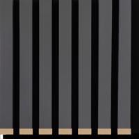 Akusztikus díszlécek lamel a filc szürke 21x300x2650 mm