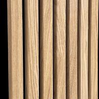 Akusztikus díszlécek lamel a filc természetes tölgy 300x2650 mm