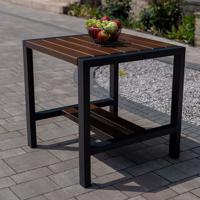 Asztal modern kis diófa