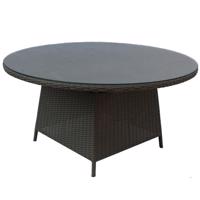 Asztal technorattan Olaf szürke