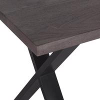 Asztallap Tt Grey Sandblasted Sw504 9543 140x80 Cm