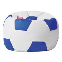 Babzsák labda Cordura fehér-kék