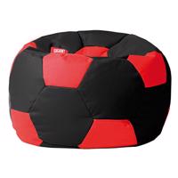 Babzsák labda Cordura fekete-piros