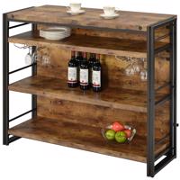 Bár asztal Gc5410 Barna/Fekete