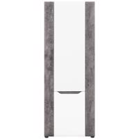 Brando Regál Lp B06 Bialy/Konkrét