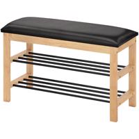 Cipősszekrény Gc0835 fekete/Természetes