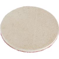 Csiszolókorong filc, tépőzárral, 125 mm, Drel