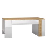 Dohányzóasztal Adagio 10 tölgy castello/fehér fényű