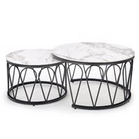 Dohányzóasztal Formosa fehér márvány