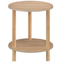 Dohányzóasztal Gc7405 35x35x43 Sonoma/Természetes