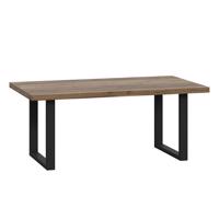 Dohányzóasztal Haruki Alpesi Lucfenyő/fekete/fém 042025