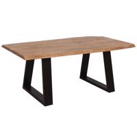 Dohányzóasztal Hector 110 9499 Természetes/fekete