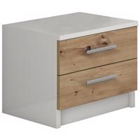 Éjjeliszekrény fehér/artisan