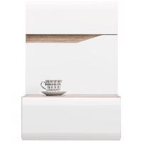 Éjjeliszekrény  Lionel P Li15 tölgy S./ Fehér