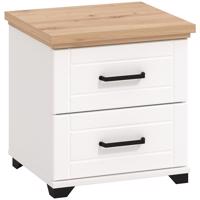 Éjjeliszekrény Valencia Fehér 11011496