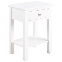 Éjjeliszekrény white