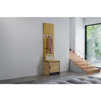 Előszobafal bútor Roj 10 craft + Kronos 01 méz