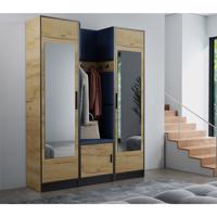 Előszobafal bútor Roj 12 craft + Kronos 09 Kék