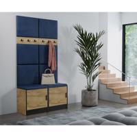 Előszobafal bútor Roj 19 craft + Kronos 09 Kék