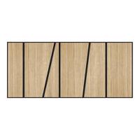 Fa falpanel Slant tölgy 65x29 cm MDF