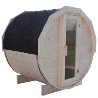 Faszauna - hordó 1,5 m + szaunakályha Sentiotec 100 6 kW