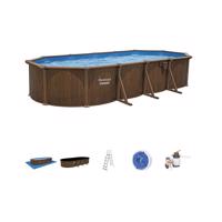 Fém medence Hydrium 7,3x3,6x1,3 m deszka 561CW