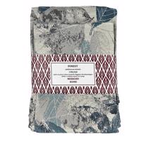 Függöny Forest indigo szalagon 138x260