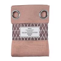 Függöny karikán Dolly poliészter világos rózsaszín 140x180 (x2) Merkury Home