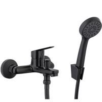 Fürdőkád csaptelep zuhanyzóval együtt Sparc Black