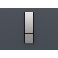 Gomb Ineo Bright üveg antracit 16.752.41