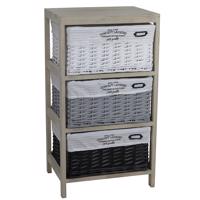 Háromszintes szekrény 40x30 h73cm