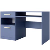 Íróasztal Bali 2 fakó kék