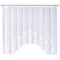 Jacquard függöny TULIPANY 300x150 fehér