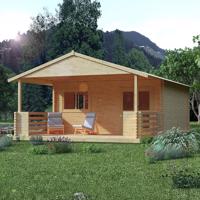 Kerti ház Kira 5x8 m padlóval