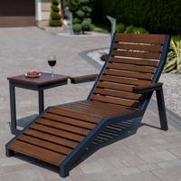 Kerti nyugágy Loft diófa