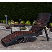 Kerti nyugágy Loft rózsafa