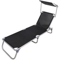 Kerti nyugágy napernyővel