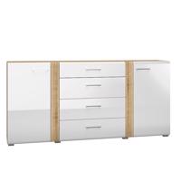 Komód Adagio 06 tölgy castello/fehér fényű