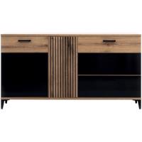 Komód Aris As03 Tölgy/Fekete