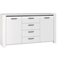 Komód Brugia BUGK231B szürke/fehér fény 042025