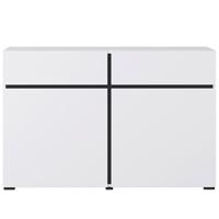 Komód Cross2d2s Fehér/Fekete