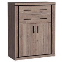 Komód Dallas D6 csomós tölgy