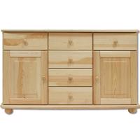 Komód Fenyő KD136 nyers