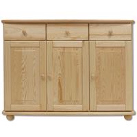 Komód Fenyő KD143 nyers